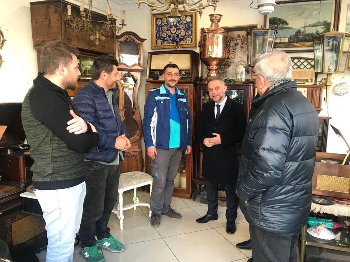 Başkan Ertürk\'ten Binali Yıldırım\'a Destek