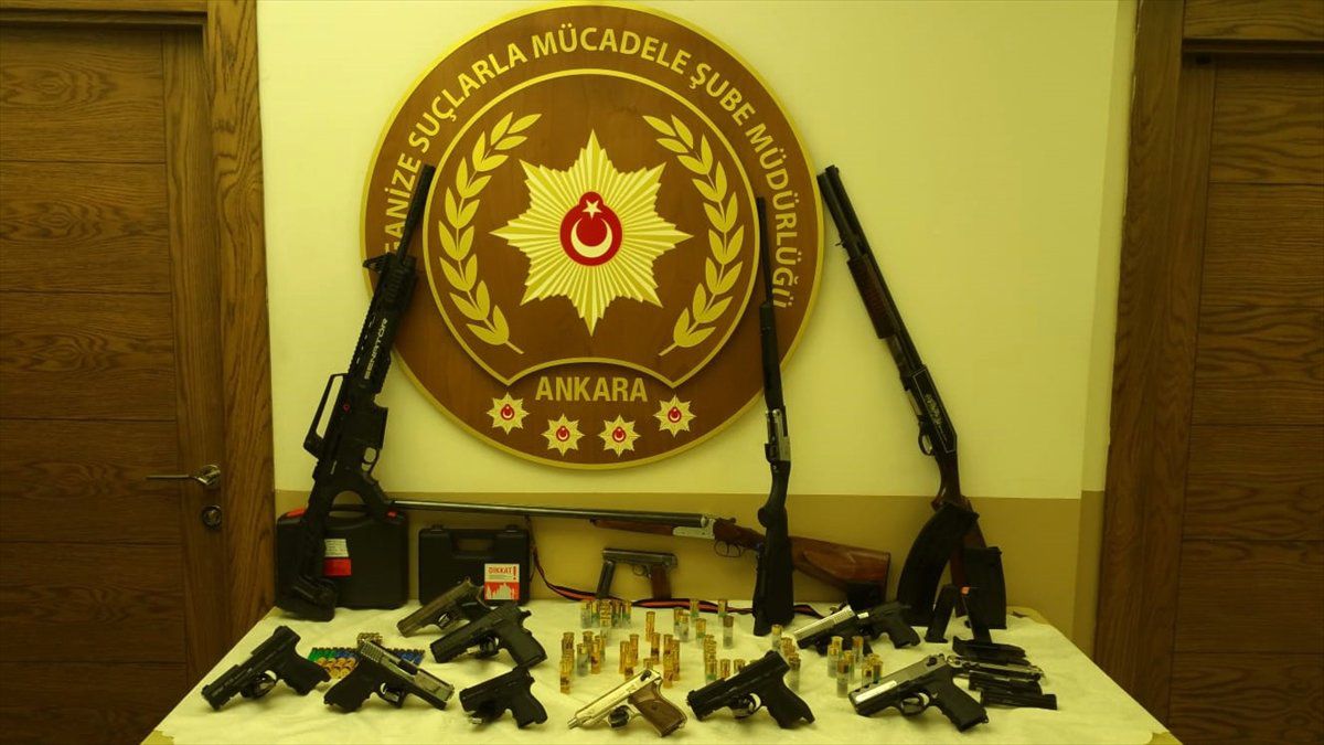 Başkentte Silah Kaçakçılarına Yönelik Operasyon