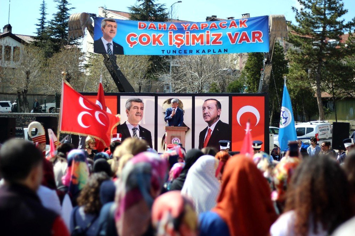 Beypazarı\'nda Toplu Açılış ve Temel Atma Töreni