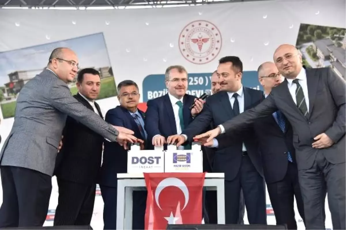 Bozüyük\'te 250 Yataklı Devlet Hastanesi Temeli Atıldı