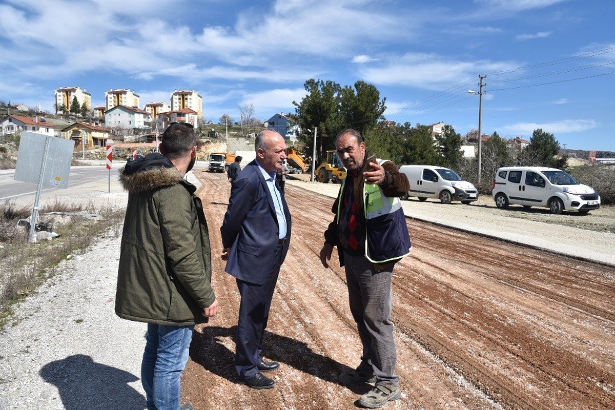 Dursunbey-Balıkesir Duble Yolunda Çalışmalar Başladı