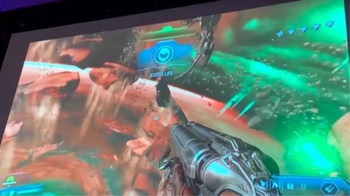 Google Stadia\'nın İlk Oyunu Doom Eternal\'in Muhteşem Oynanış Videosu