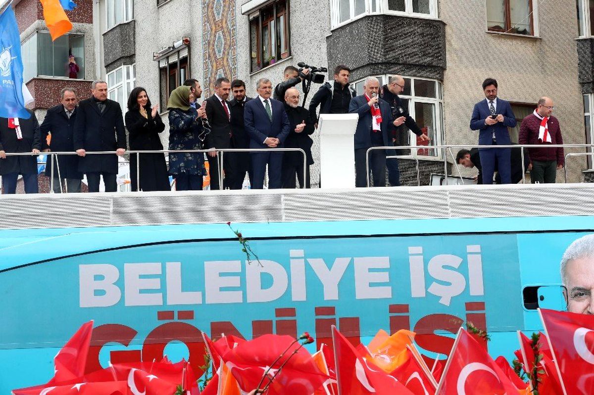 İbb Adayı Binali Yıldırım: "Yolları Böleriz, Türkiye\'yi Böldürtmeyiz"