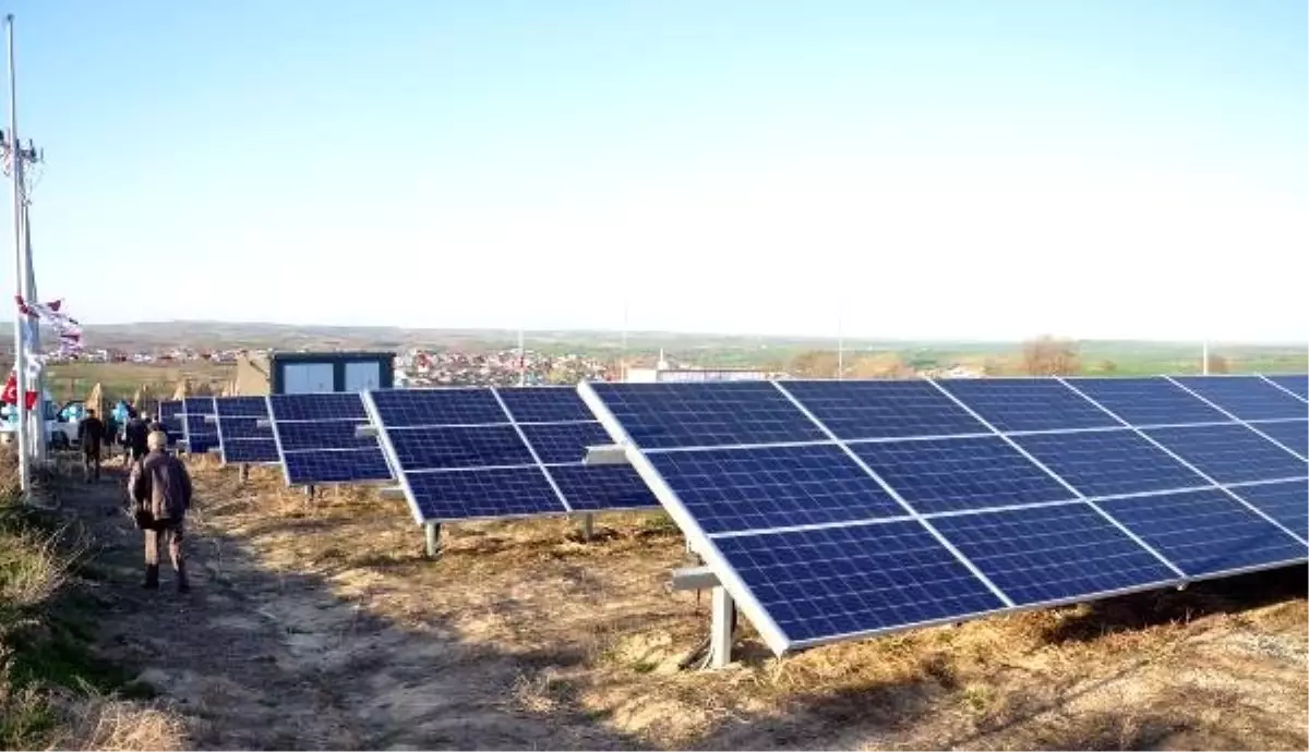 Malkara Güneş Enerjisi Üretim Tesisi Törenle Açıldı