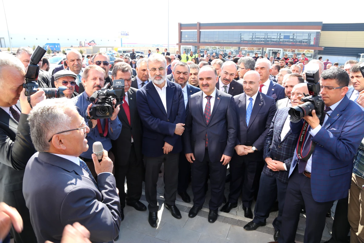 Mimarsinan Osb\'de Halk Bankası Şubesi Törenle Hizmete Açıldı