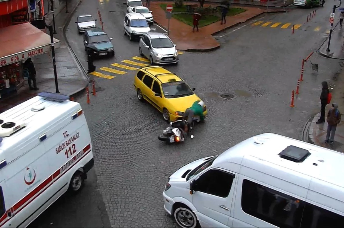 Rize\'deki Trafik Kazaları Mobese\'ye Takıldı