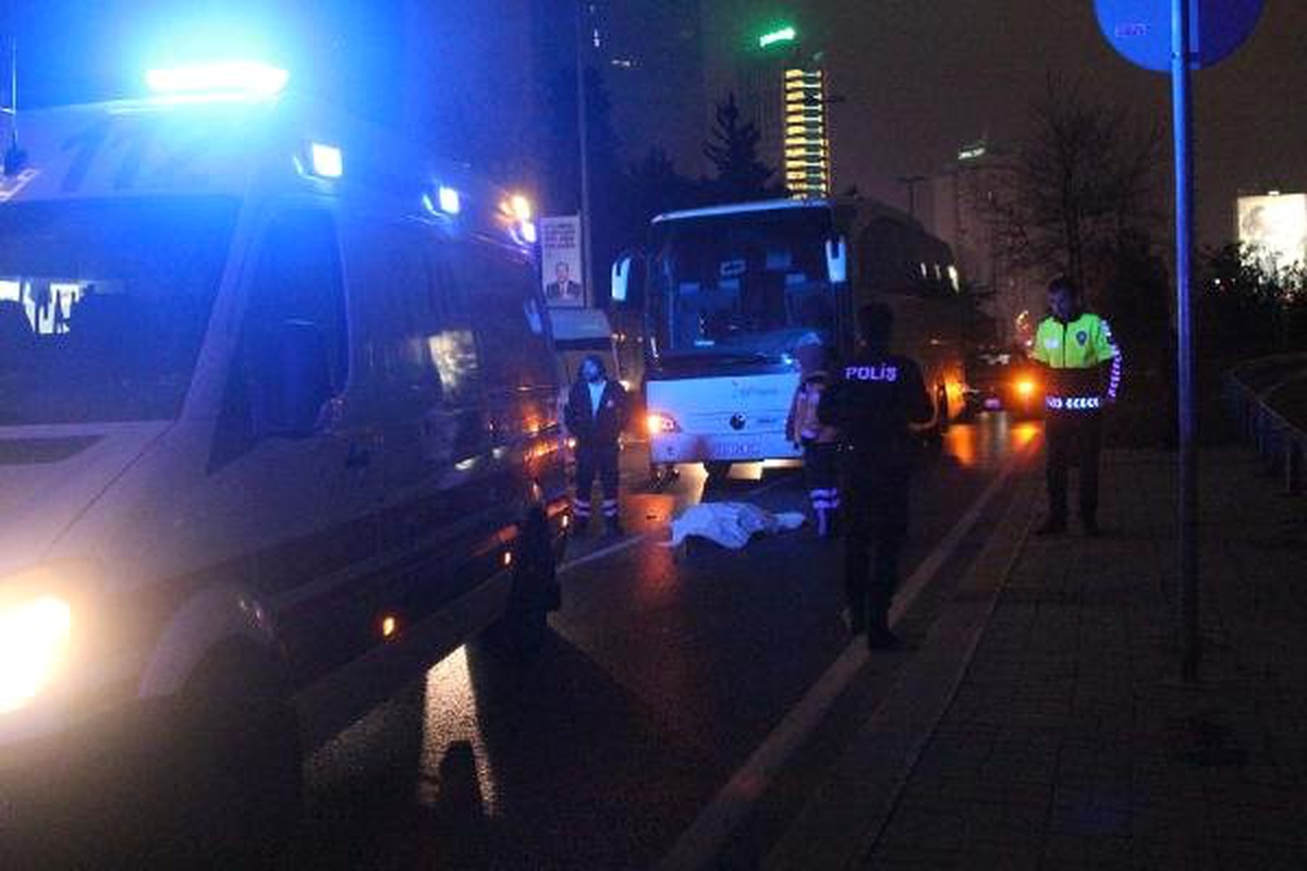 Şişli\'de Yolun Karşısına Geçmek İsterken Canından Oldu