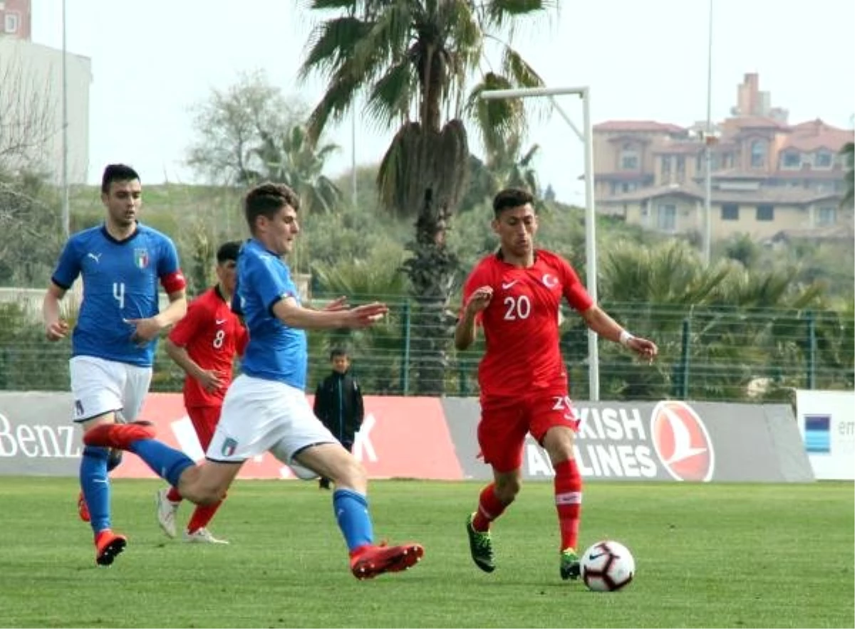 U17 Futbol Milli Takımı, İtalya\'ya 2-0 Mağlup Oldu