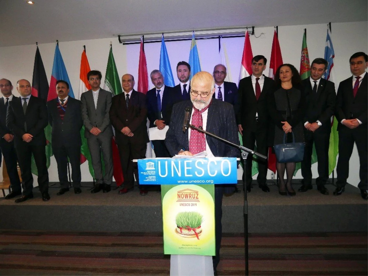 Unesco\'da Nevruz\'u Kutlayan Ülkelerin Daimi Temsilciliklerinden Resepsiyon