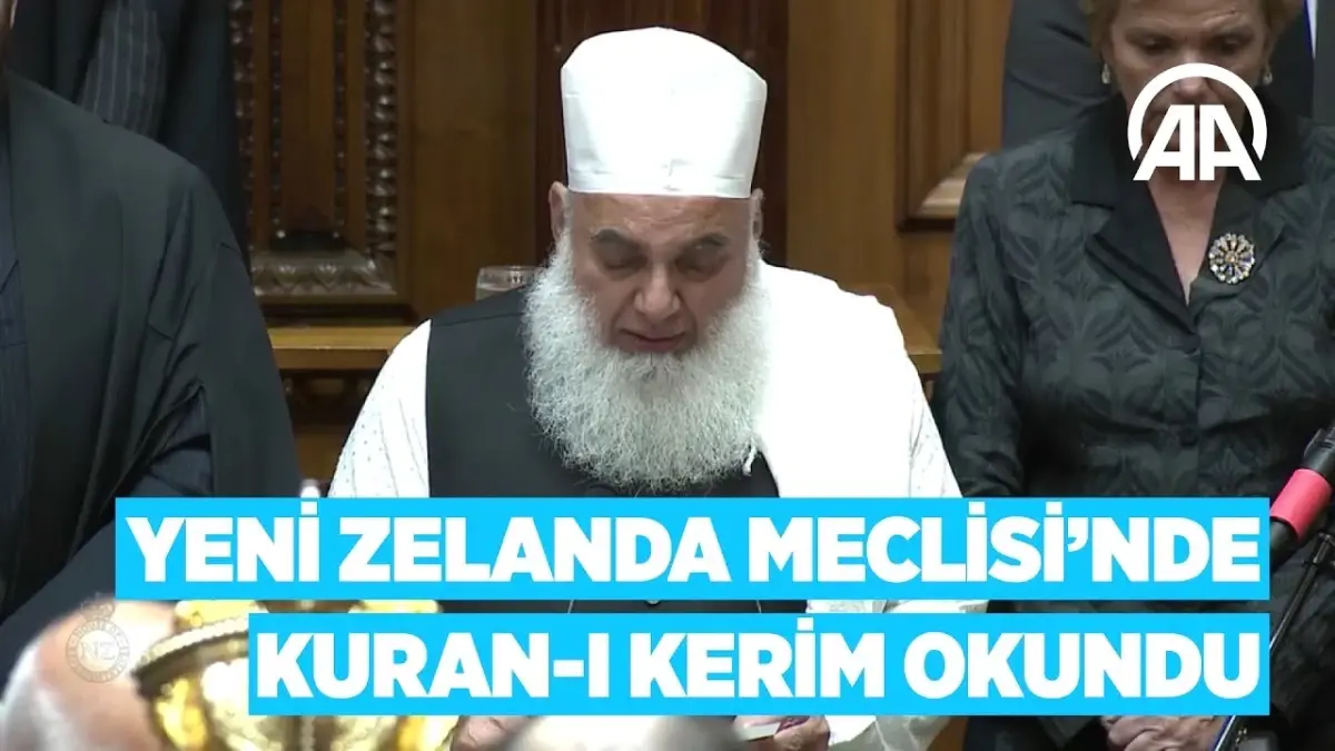 Yeni Zelanda Meclisi\'nde Kuran I Kerim Okundu