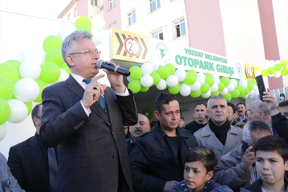 Yozgat Belediyesi Kapalı Oto Parkı Hizmete Açıldı