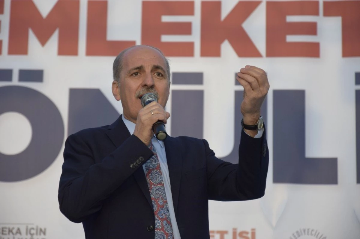 AK Parti Genel Başkanvekili Kurtulmuş: "31 Mart\'ta Bu Densizlere Haddini Bildireceğiz"