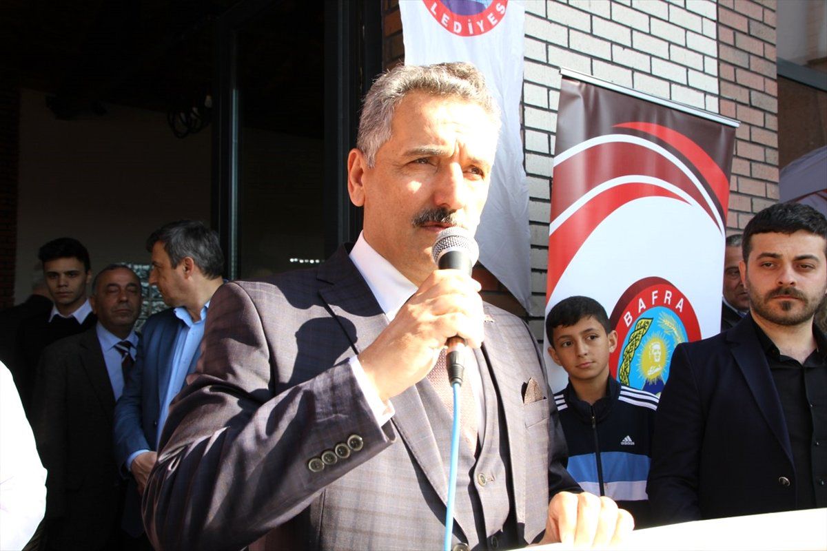 Bafra\'da Millet Kıraathanesi Açıldı