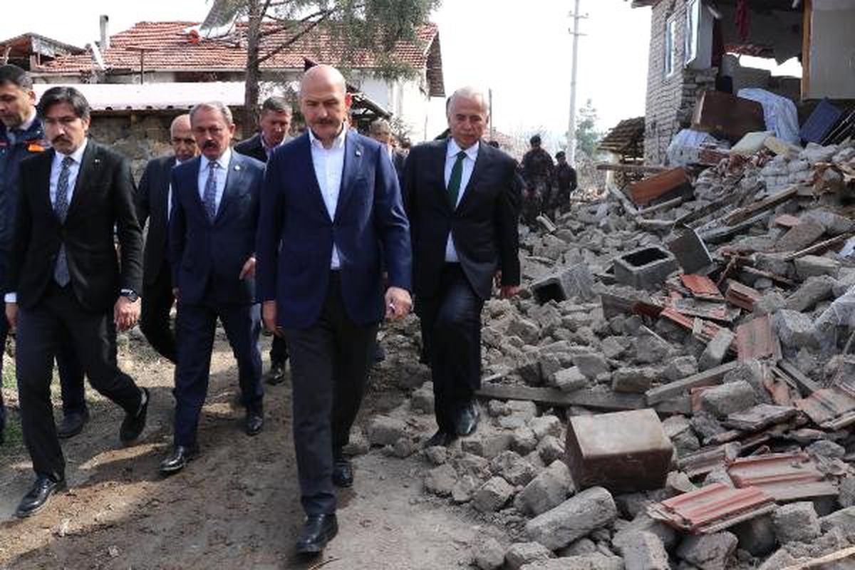 Bakan Soylu, Depremin Vurduğu Denizli\'de