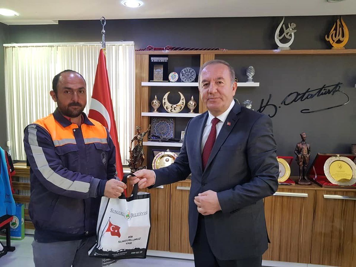 Başkan Şahiner\'den Belediye Personeline Teşekkür