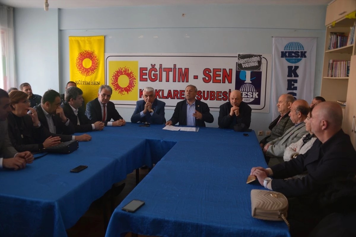 CHP Genel Başkan Yardımcısı Kaya, Kırklareli\'nde