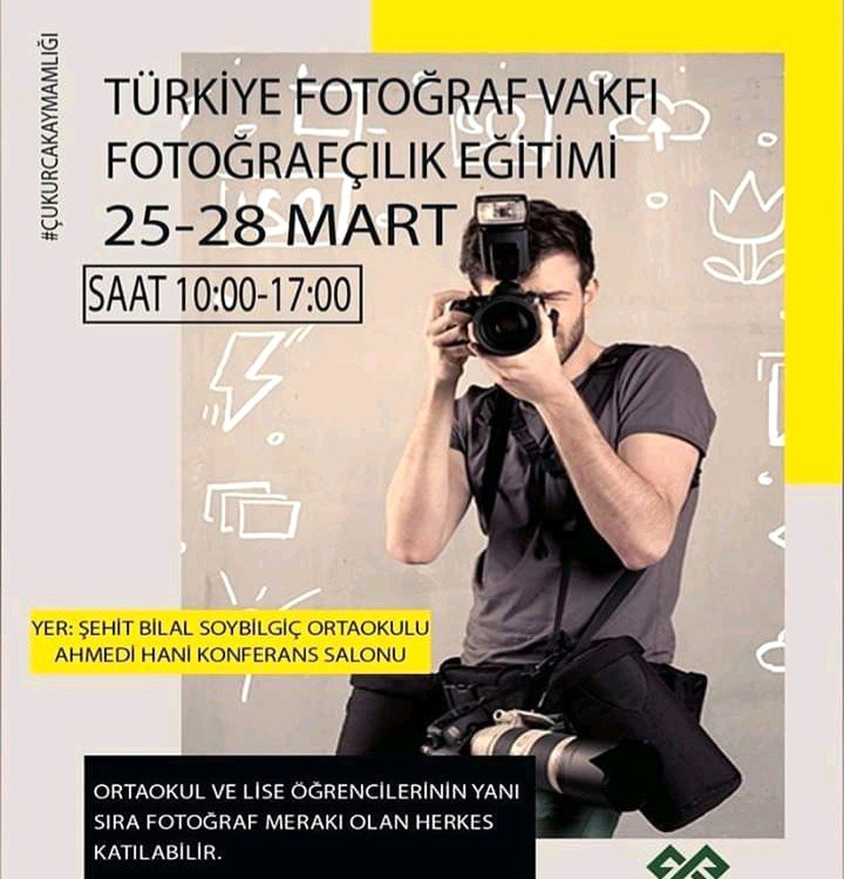 Çukurca Kaymakamlığından \'Fotoğrafçılık\' Kursu