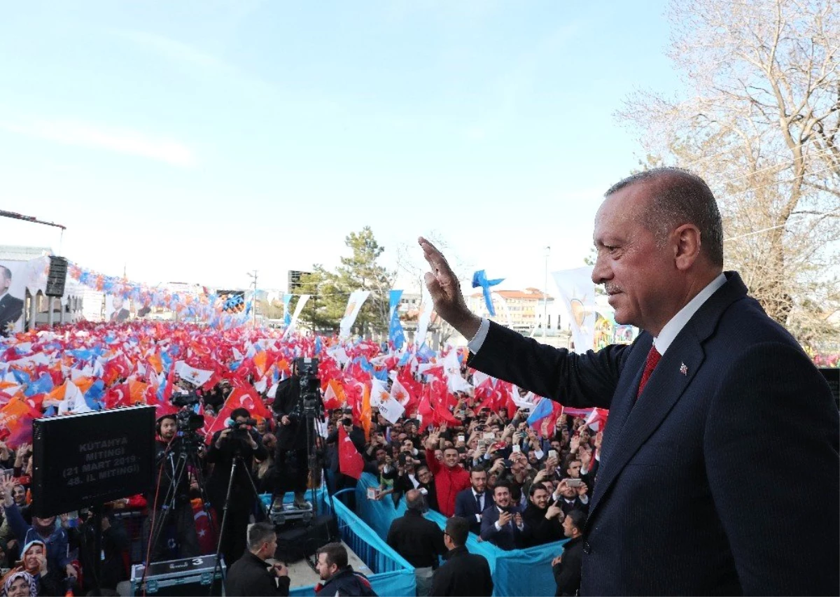 Cumhurbaşkanı Recep Tayyip Erdoğan Kütahya\'da
