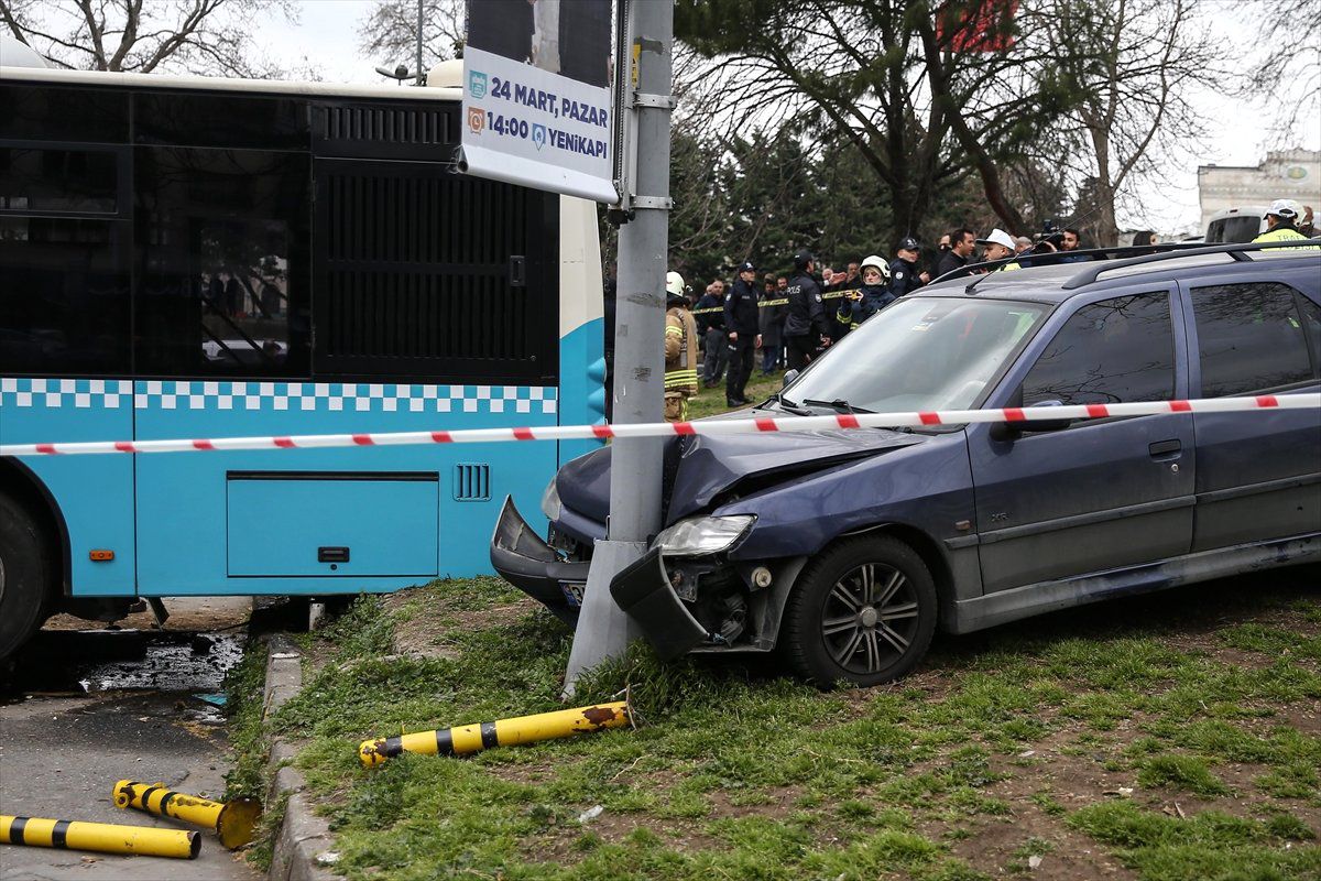 Güncelleme 4 - Halk Otobüsü Kaza Yaptı
