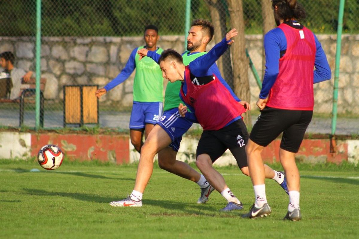 Hatayspor Çift Antrenman Yaptı