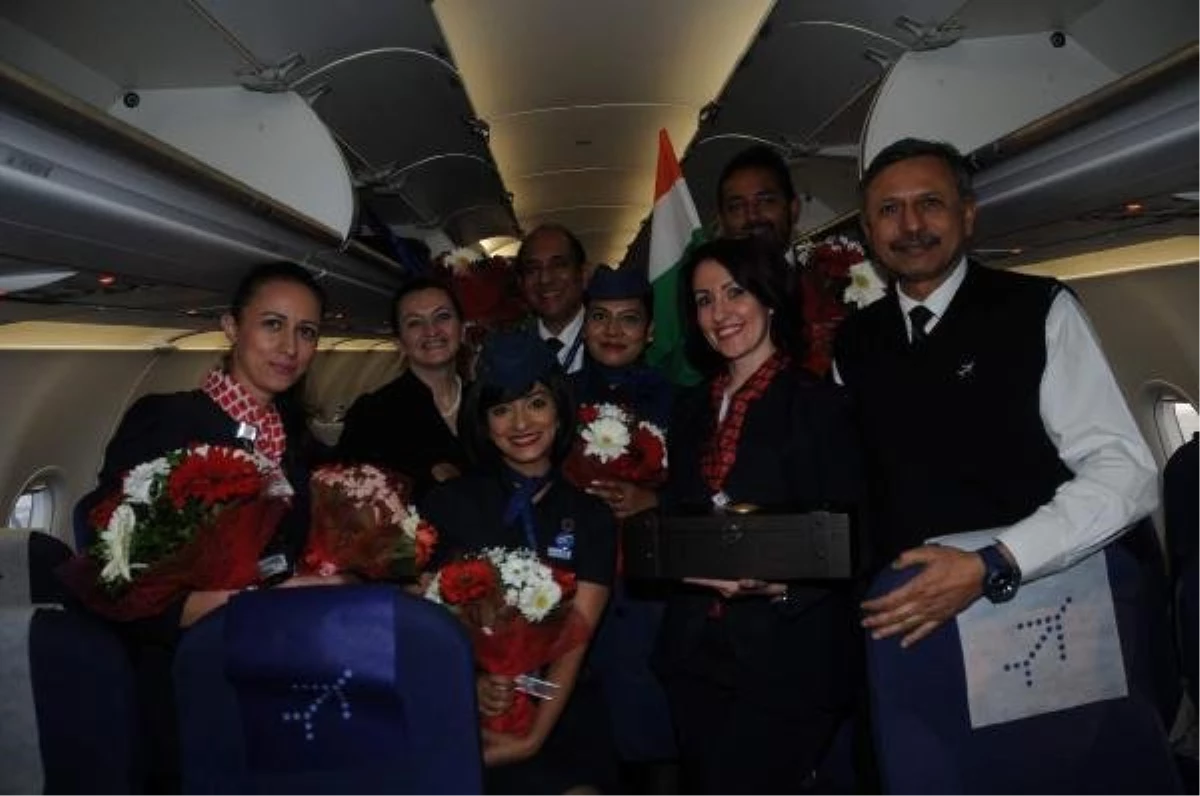 İlk Kez Hintli Bir Hava Yolu Şirketi İstanbul Uçuşlarına Başladı