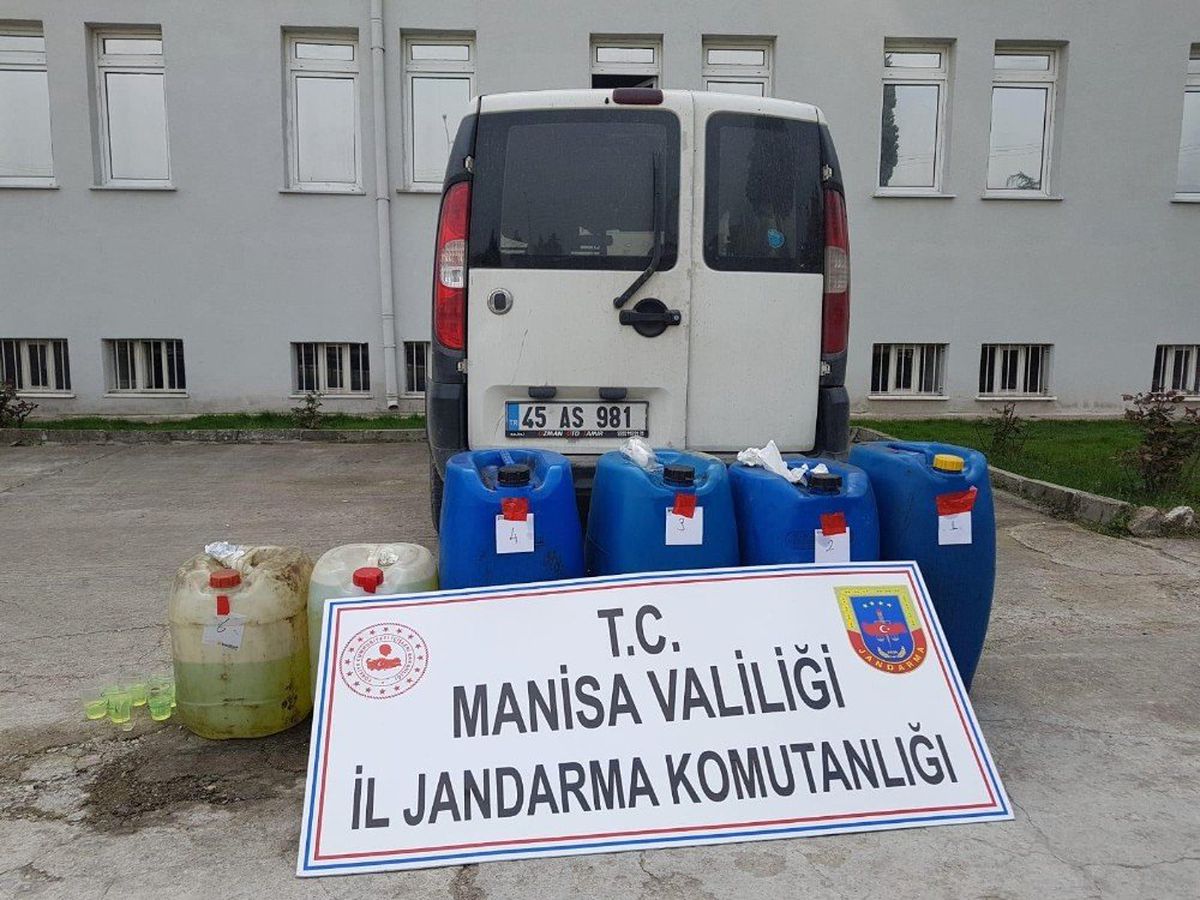 Mazot Hırsızları Jandarmadan Kaçamadı