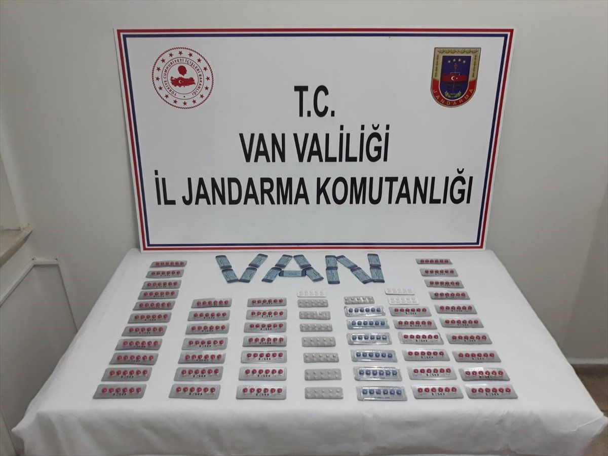 Muradiye\'de 541 Uyuşturucu Hap Ele Geçirildi