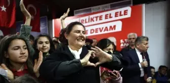 Özlem Çerçioğlu'ndan Bozdoğan'da Miting Gibi Açılış