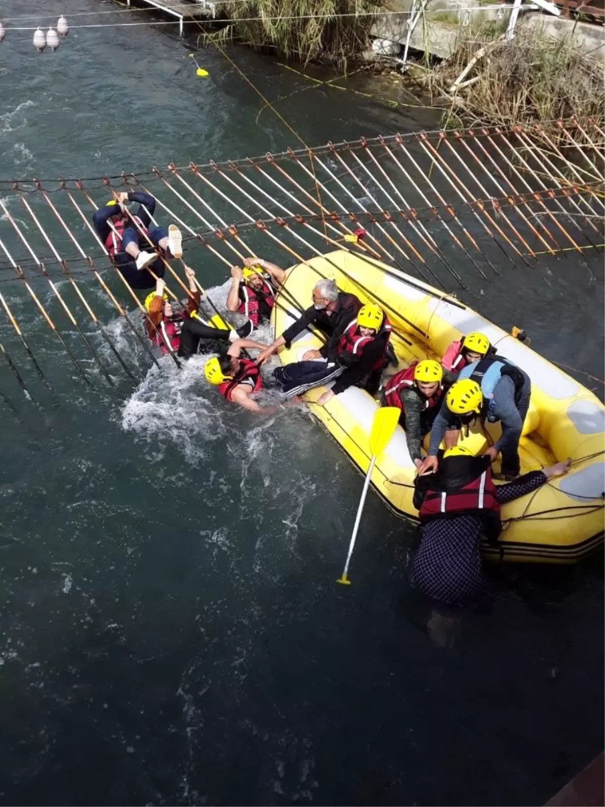 Raftingde Korku Dolu Anlar