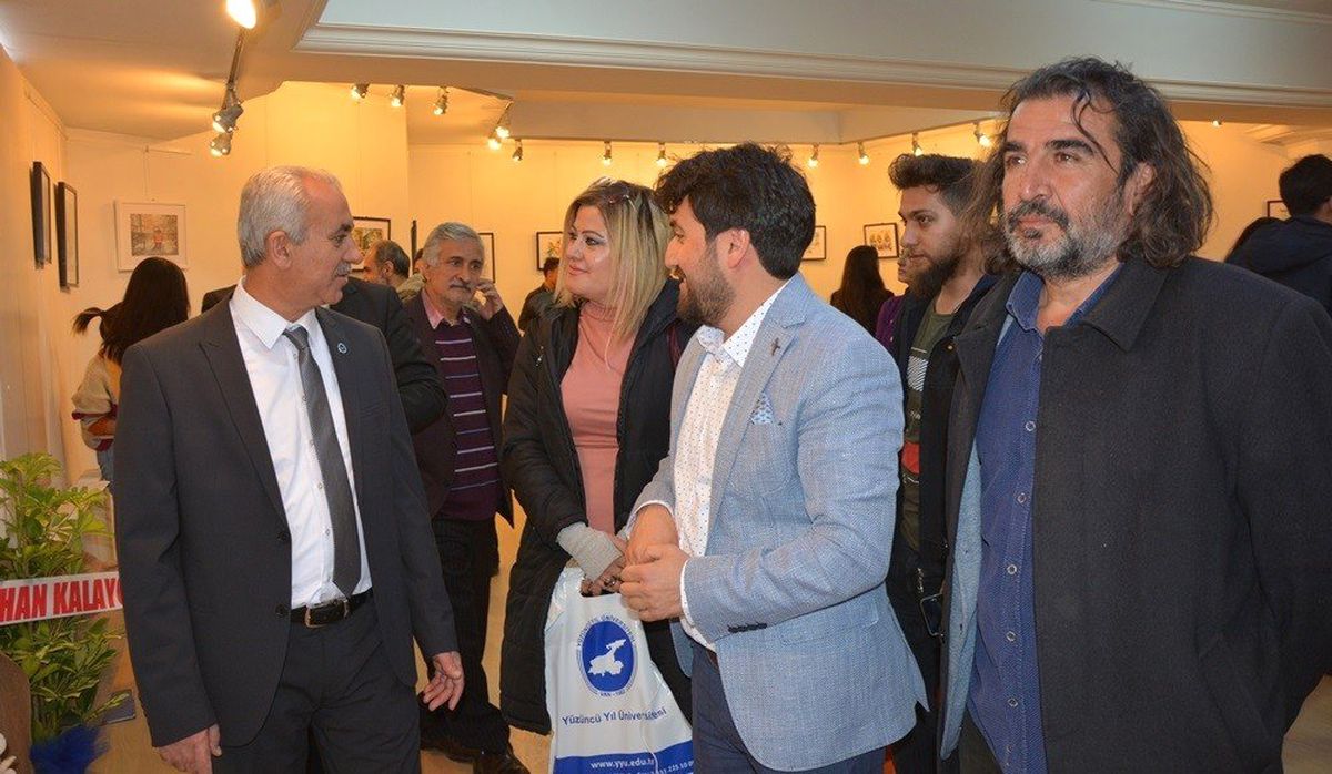 Resim Öğretmeninden \'Anadolu\'dan Renklerin Gizemine Yolculuk\' Sergisi
