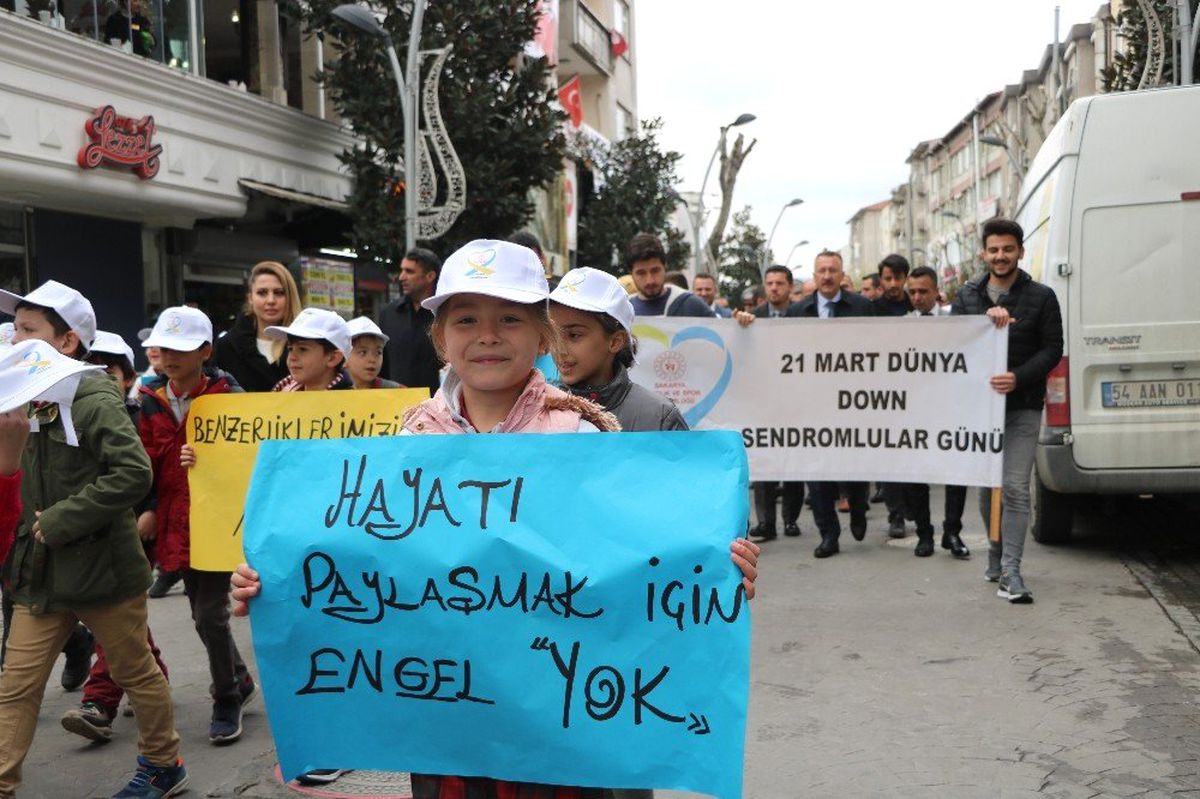 Sakarya\'da 21 Mart Dünya Down Sendromu Farkındalık Günü Kutlandı