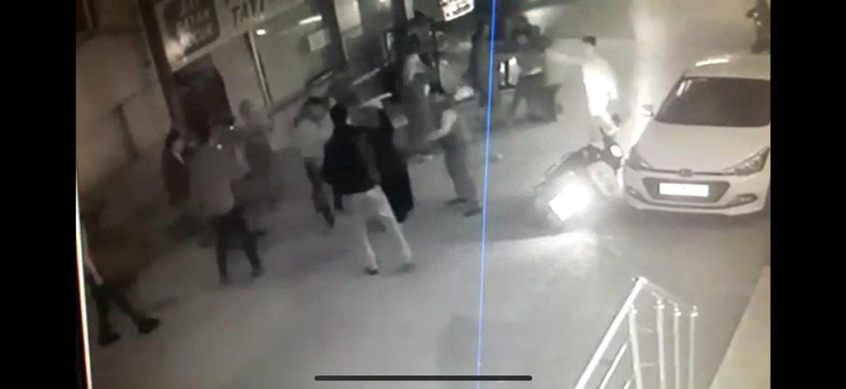 Tekme Tokat Muhtarlık Kavgası Kamerada