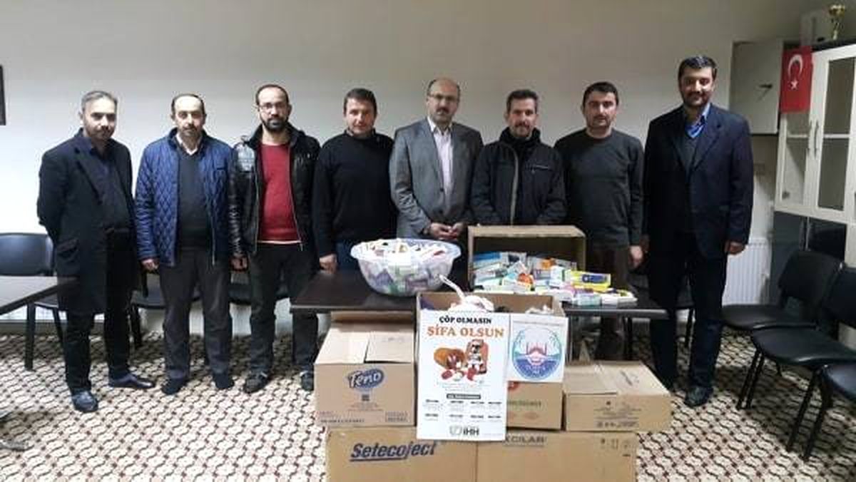 Tosya\'da İlaç Bağışı Kampanyası Devam Ediyor