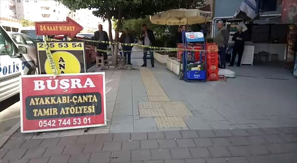 Adana\'da Silahlı Kavga Güvenlik Kamerasında