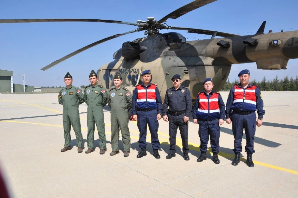 Afyonkarahisar\'da Helikopter Destekli Asayiş ve Trafik Denetimi