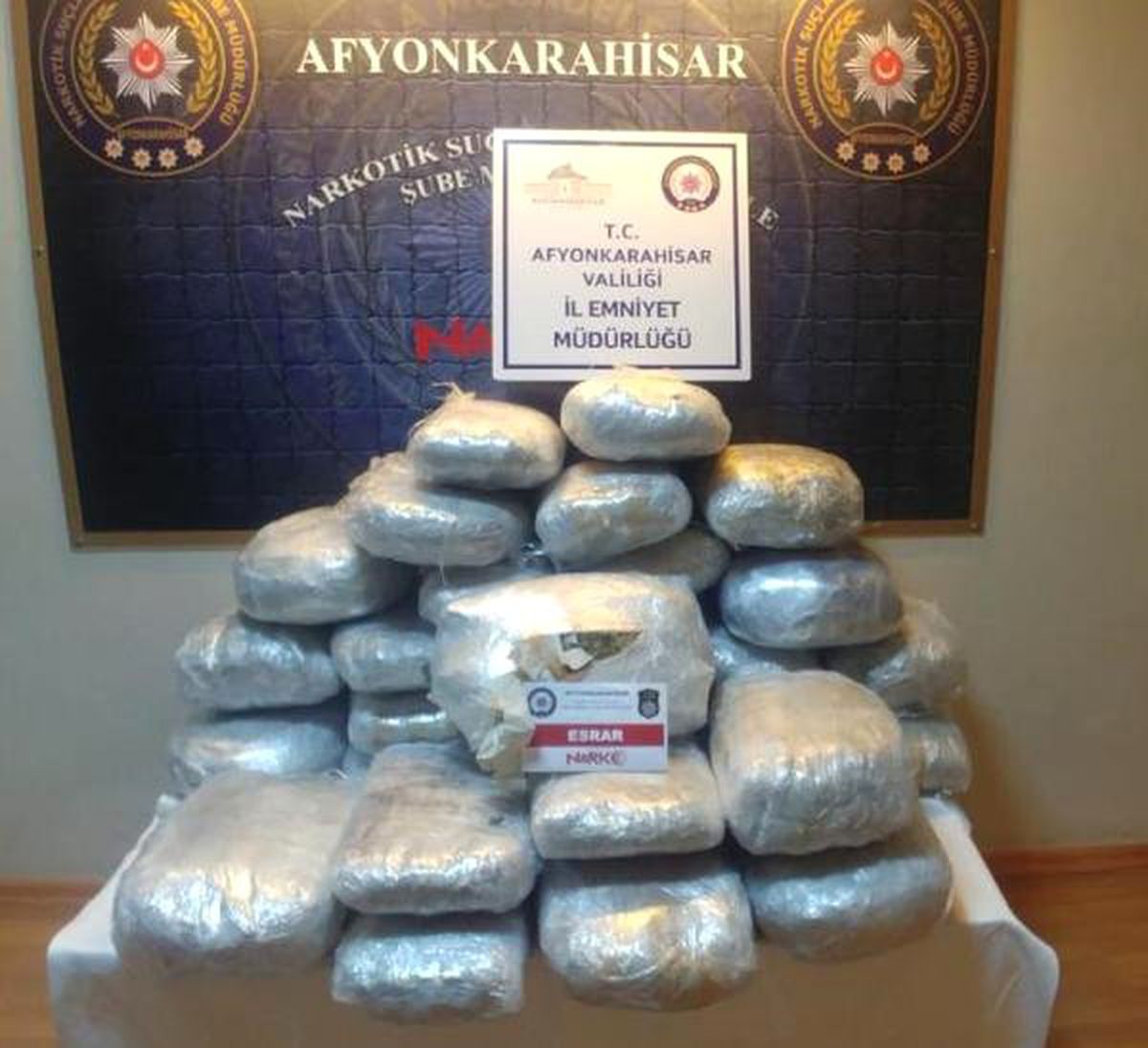 Afyonkarahisar\'da Uyuşturucu Operasyonu