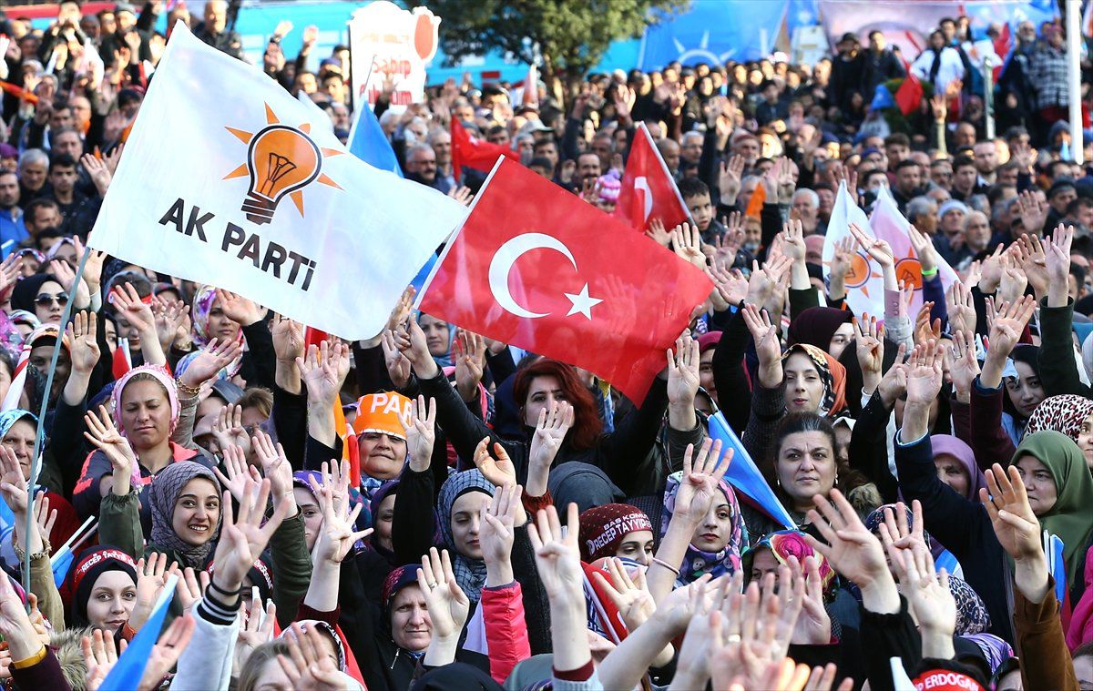 AK Parti\'nin Amasya Mitingi
