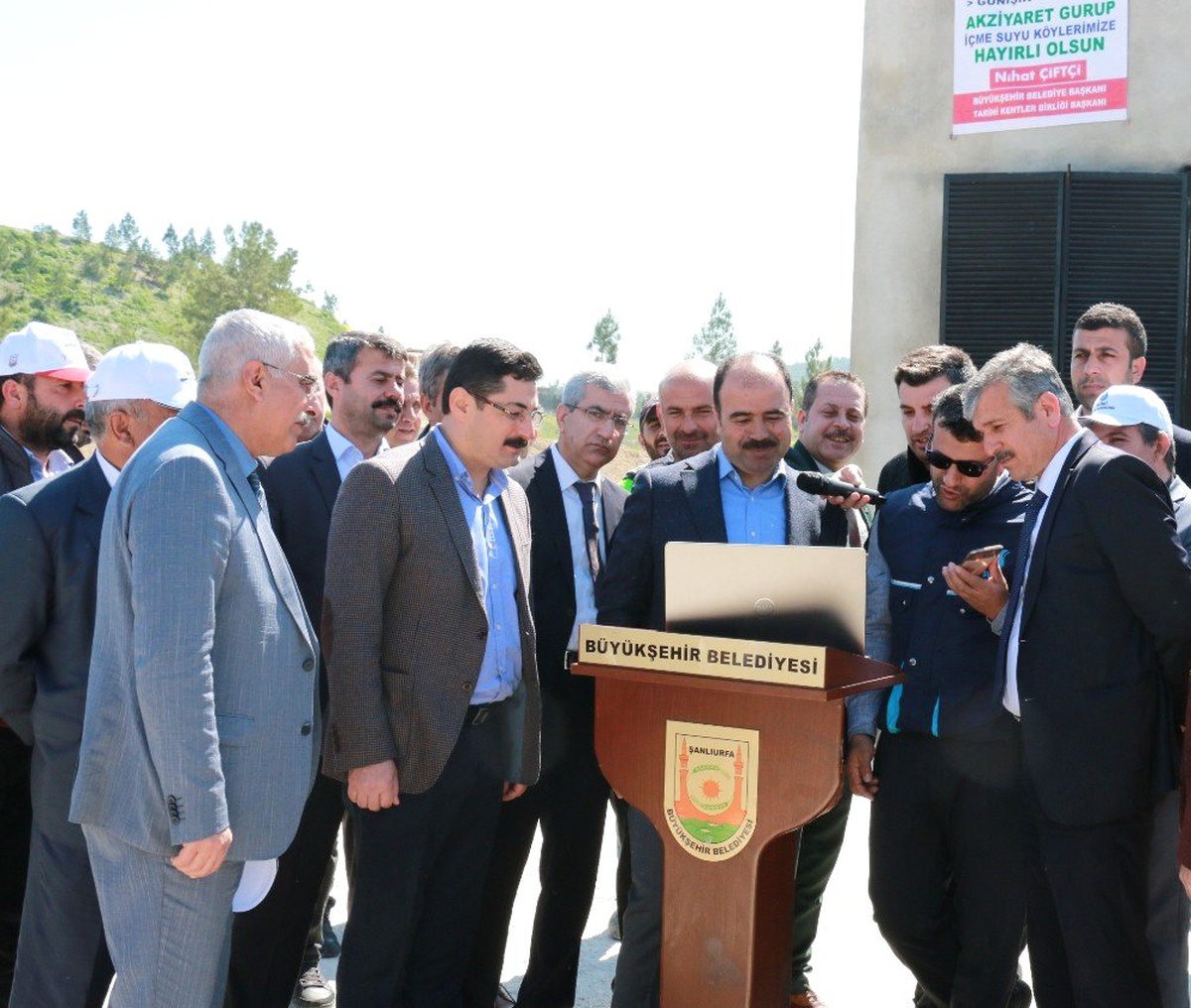 Akziyaret Grup İçme Suyu Projesi\'nde Sona Doğru