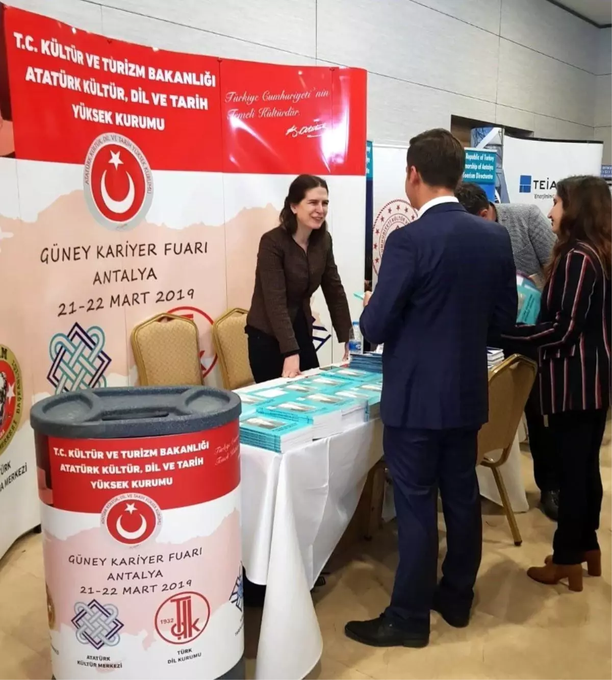 Atatürk Kültür Merkezi Başkanlığı Güney Kariyer Fuarı\'nda