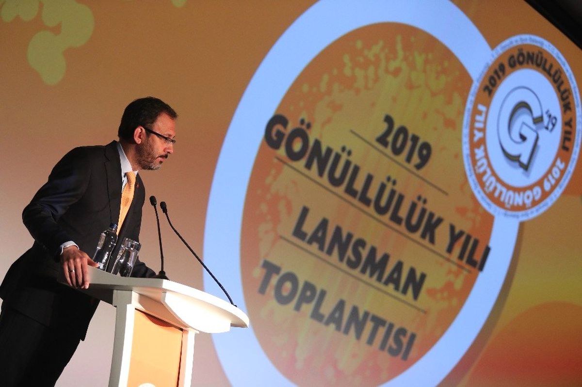Bakan Kasapoğlu: "Gönüllülük Bu Millete Çok Yakışıyor"