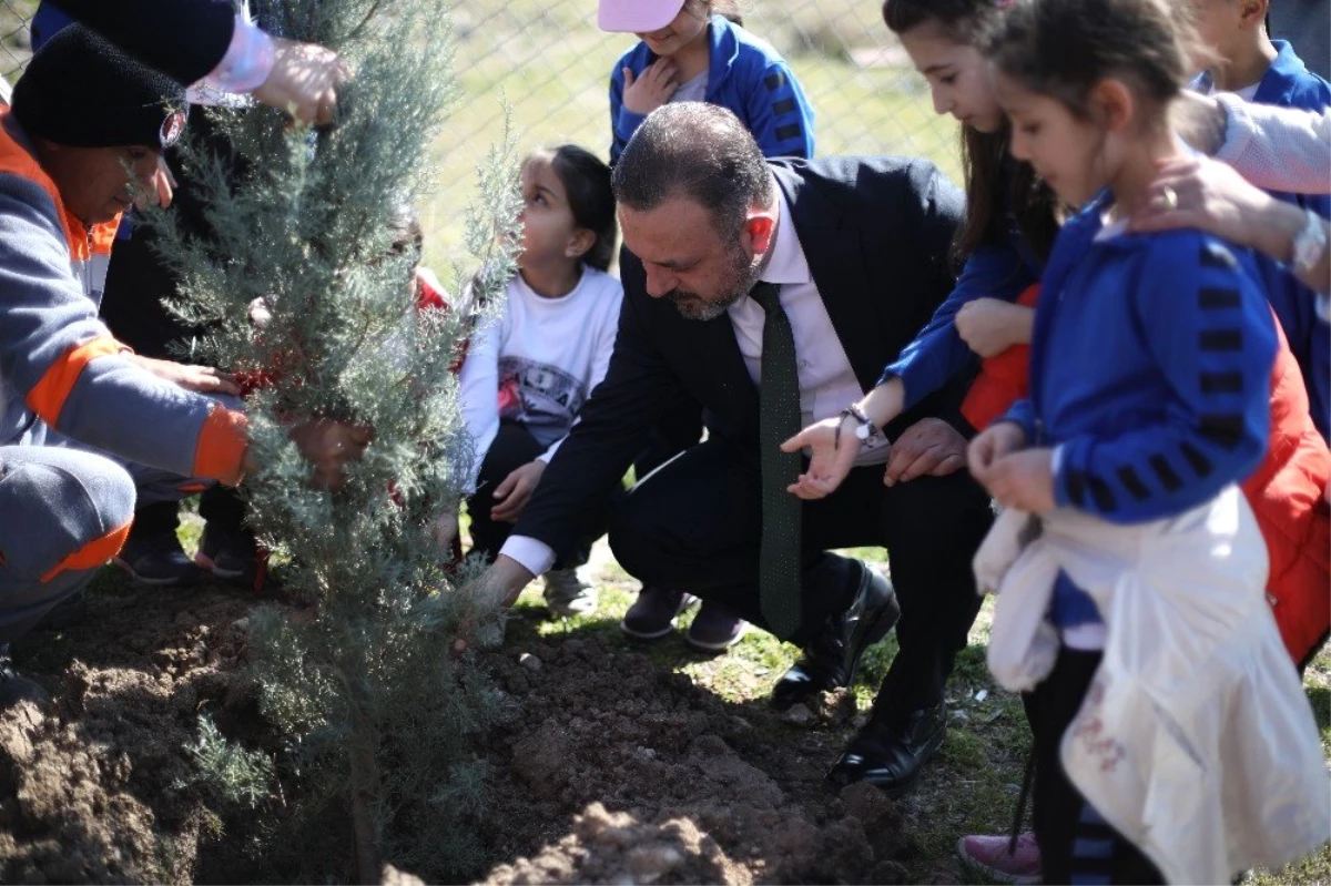 Başkan Adayı Ercan, Orman Haftası Dolayısıyla Vatandaşlara Fidan Dağıttı