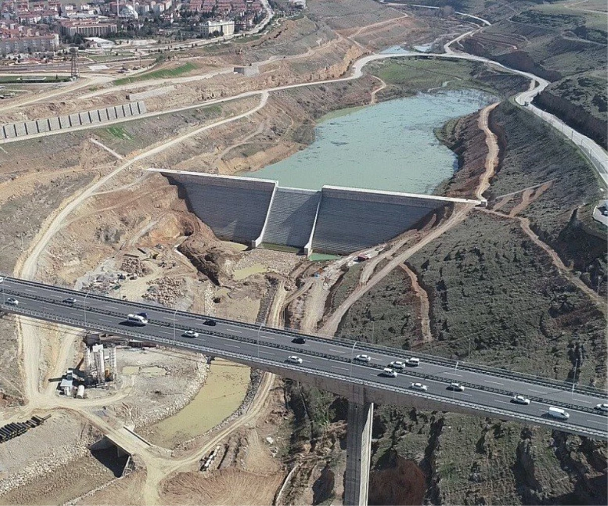 Beylerderesi Göletinde Su Tutulmaya Başlandı