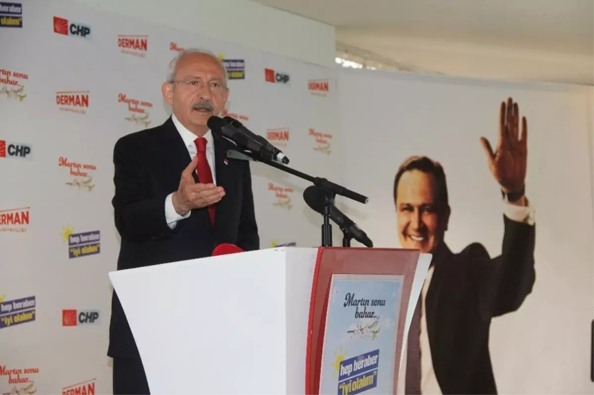 CHP Genel Başkanı Kılıçdaroğlu, Giresun\'da Stk Temsilcileri, Muhtarlar ve Partililer ile Bir Araya...