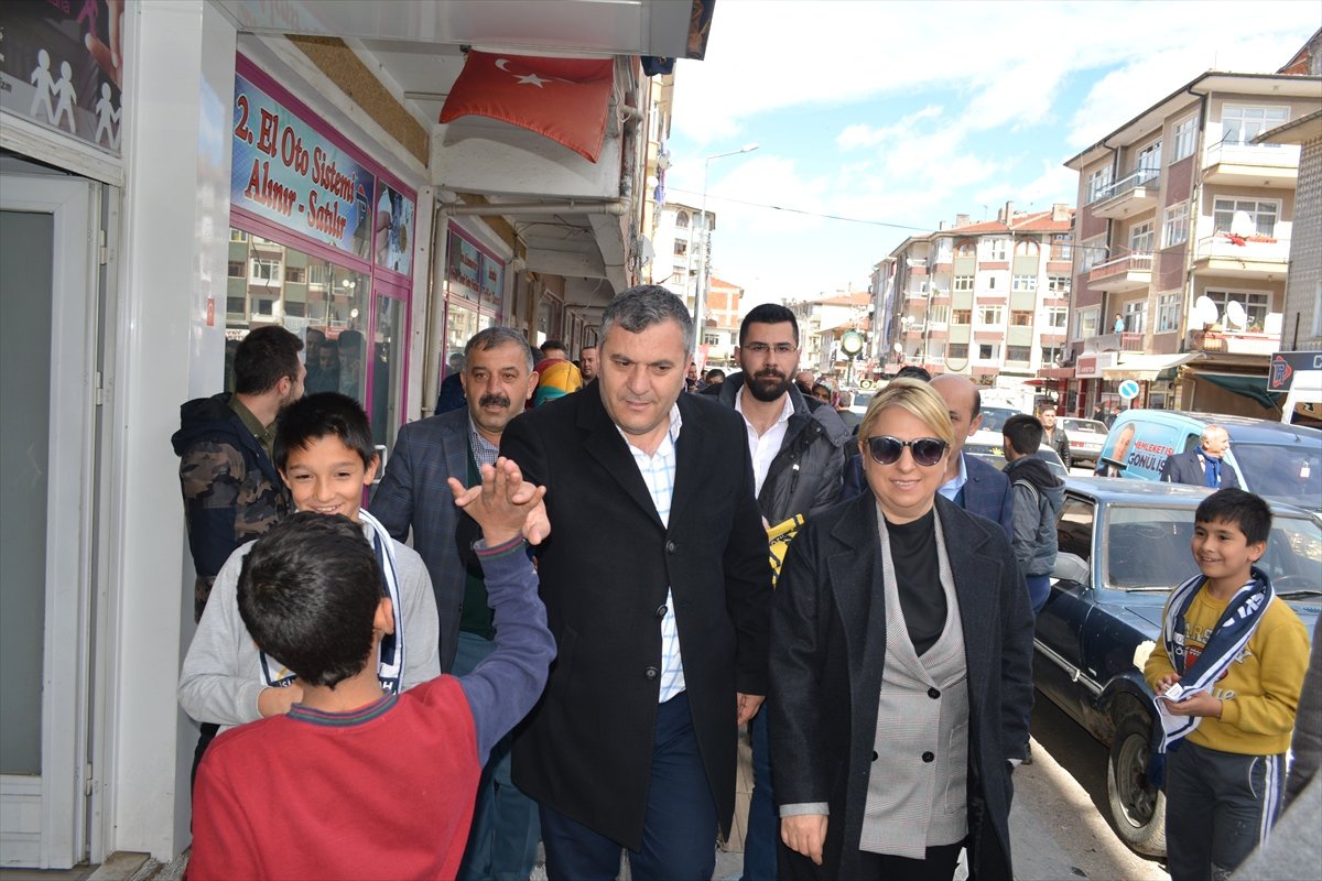 Çubuk\'ta Cumhur İttifakı\'ndan "Sevgi Yürüyüşü"