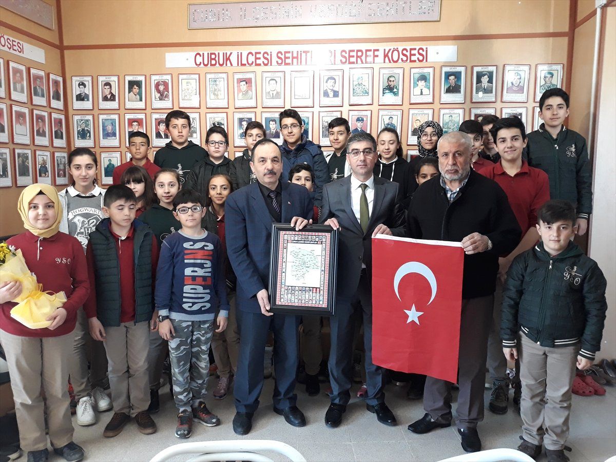 Çubuklu Öğrencilerden, Terör Mağdurları Derneği\'ne Ziyaret