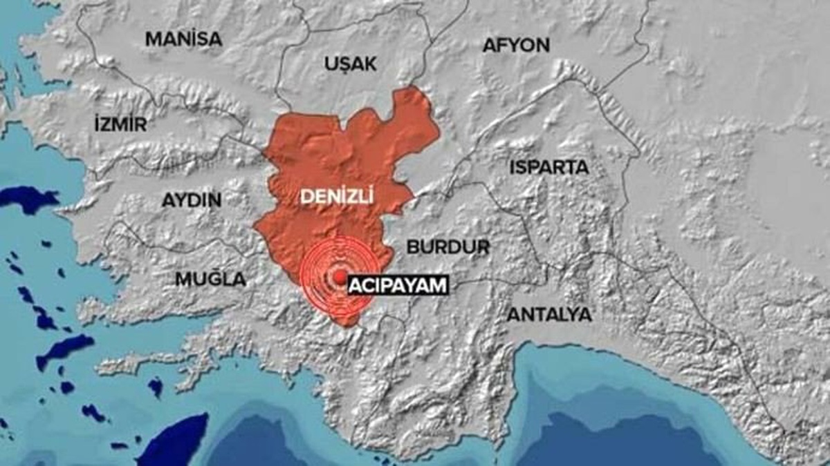 Denizli\'de Yaşanan Deprem Anına Ait İnanılmaz Görüntüler (Video)