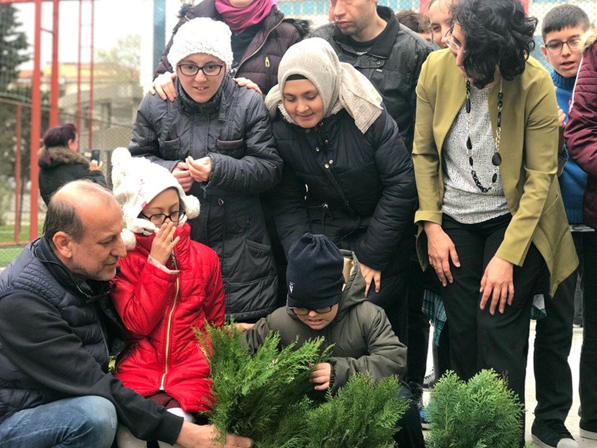 Down Sendromlu Gençler Maharetlerini Sergiledi