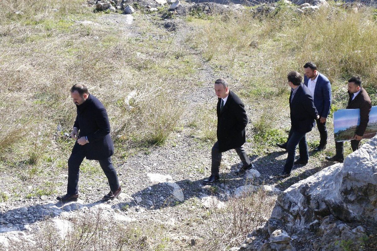 Dr. Ömer Selim Alan, Millet Bahçesi Projesini Yerinde Tanıttı