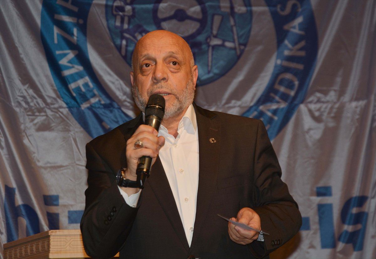 Hak-İş Konfederasyonu Genel Başkanı Mahmut Arslan Erzurum\'da
