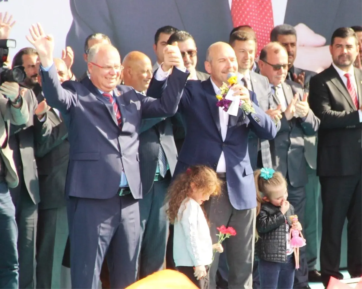 İç İşleri Bakanı Süleyman Soylu; "Bodrum\'un ve Belediye Başkan Adayımız Tahir Ateş\'in Emrindeyim"